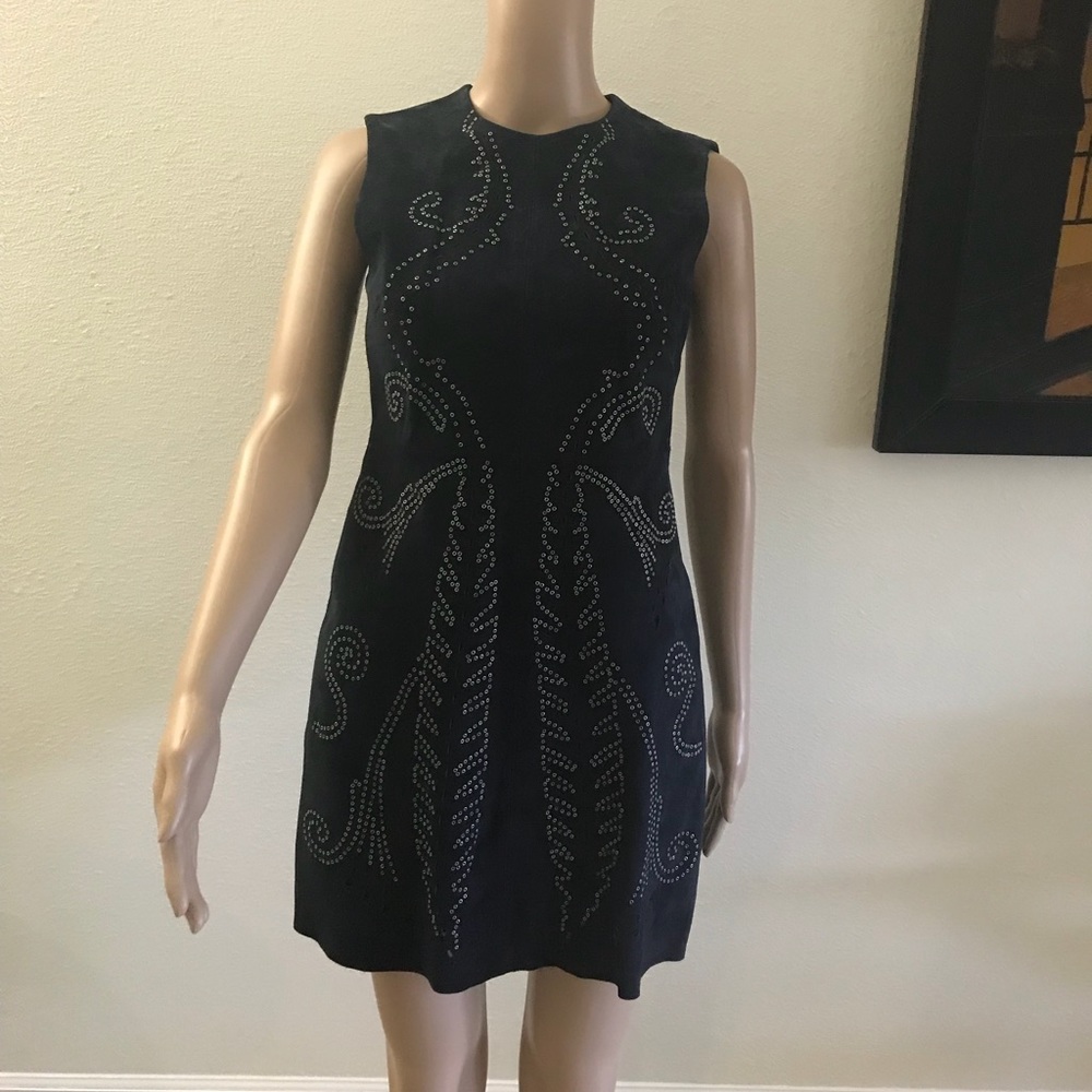 Zara leather dress